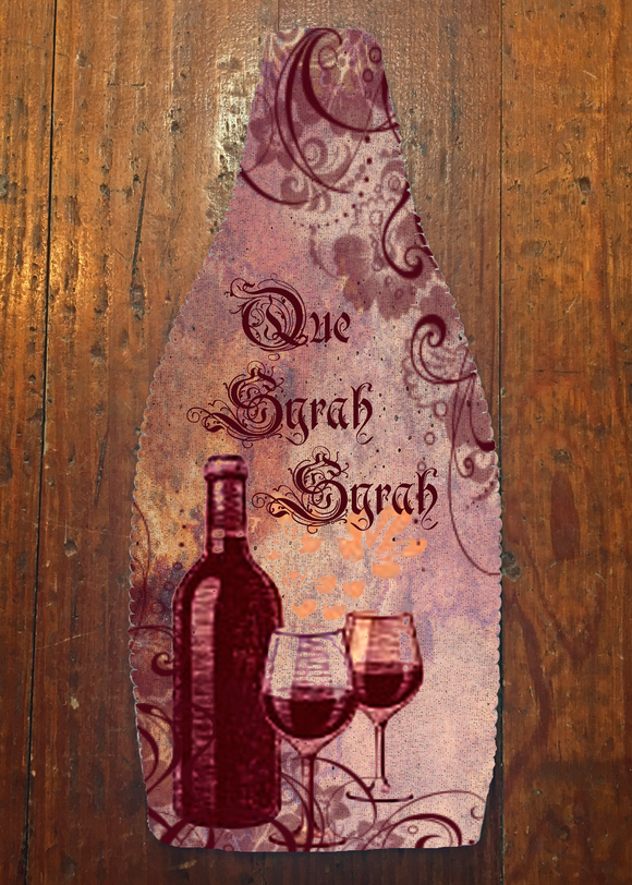 Que Syrah Syrah - Wine Bottle Insulator