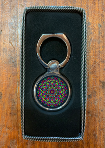 Mandala Cell Phone Ring Stand R15